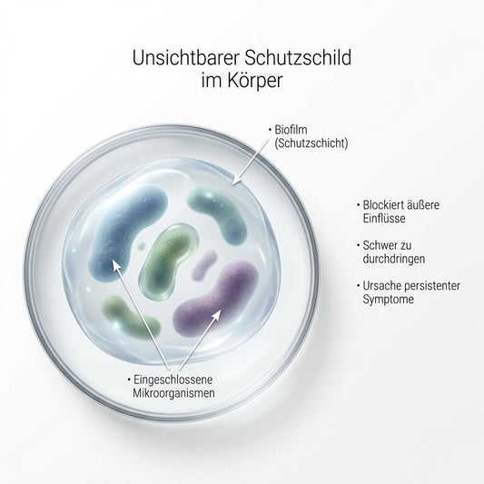 Warum herkömmliche Kuren oft scheitern: Das Geheimnis der Biofilme.