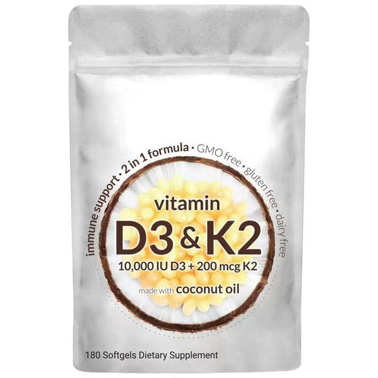 Vitamina D3 K2Vitamina Hot Sale Fábrica de Origem Cápsulas D3 K2